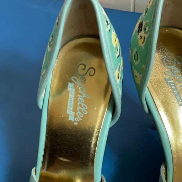 Seychelles size 7 retro strappy heels - Picture 5 of 8